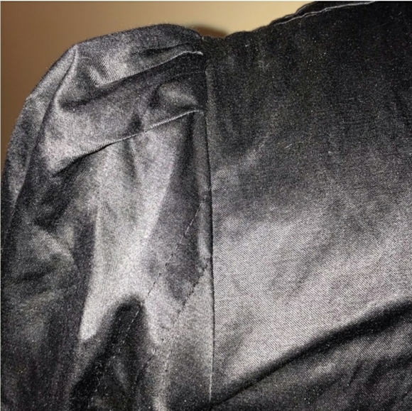 Laundry by Shelli Segal Black crinkle Trench Coat - Picture 2 of 5